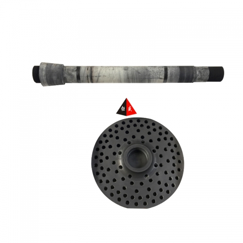 清远Graphite rotor for high purity aluminium degassing