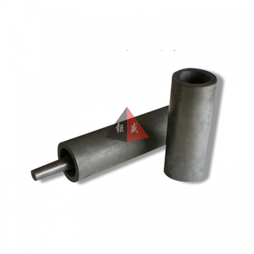 Graphite tube die for horizontal continuous casting